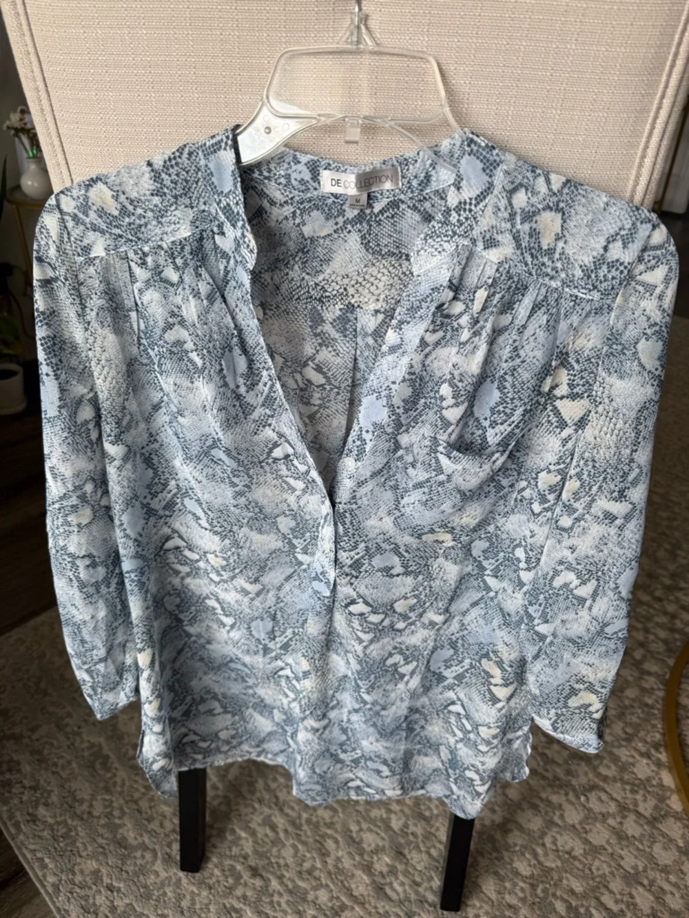 Spring Office Blouse Floral Bundle M Mixed Brands Fun2Fun Pleione Sienna Sky 5pc - Picture 12 of 14
